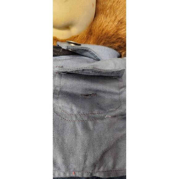 Vintage 1986 Jedgar Sheriff Moody Hollow Furskin Plush Bear 22" Xavier Roberts # - Picture 7 of 7